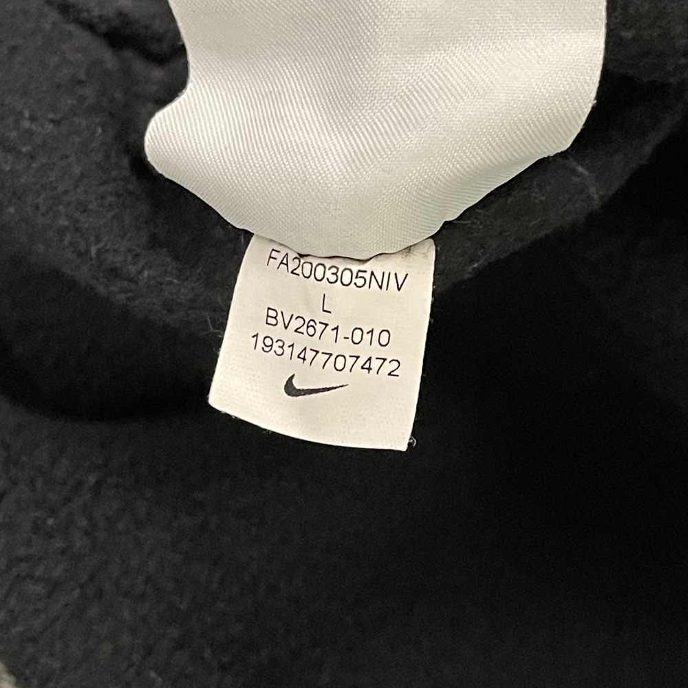 Nike Sportswear Club Fleece Jogger Mens Sz L Cuffed Sweatpants Black BV2671 - Picture 10 of 13
